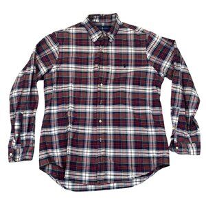 Polo Ralph Lauren Mens Shirt Large Plaid Long Sleeve Button Down Shirt Casual
